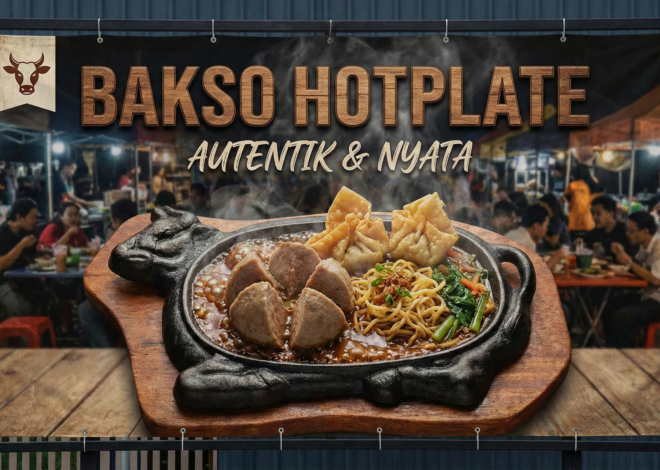 Bakso Hotplate, Sensasi Kuliner Baru yang Viral di Medan!