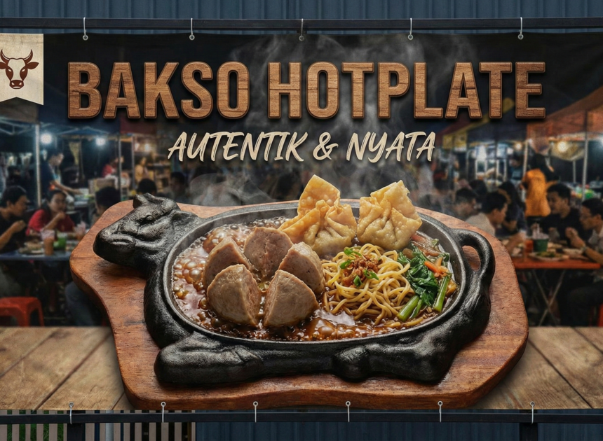 Bakso Hotplate, Sensasi Kuliner Baru yang Viral di Medan!