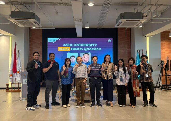 BINUS @Medan Perkuat Pendidikan Kreatif Lewat Kolaborasi Internasional dengan Duo Kreatif Malaysia